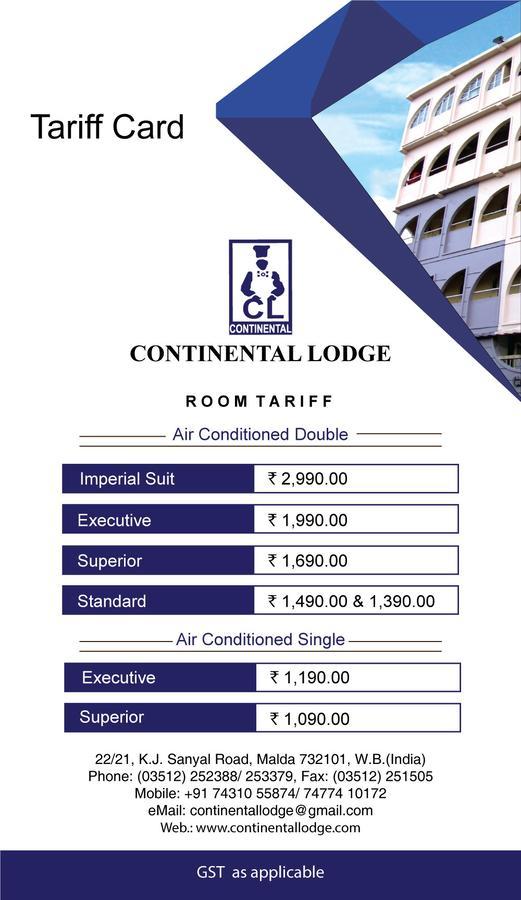 Continental Lodge Ingraj Bazar Extérieur photo